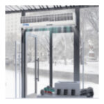 ستارة الهواء ارو - 120 سم - أبيض Ro-120carc