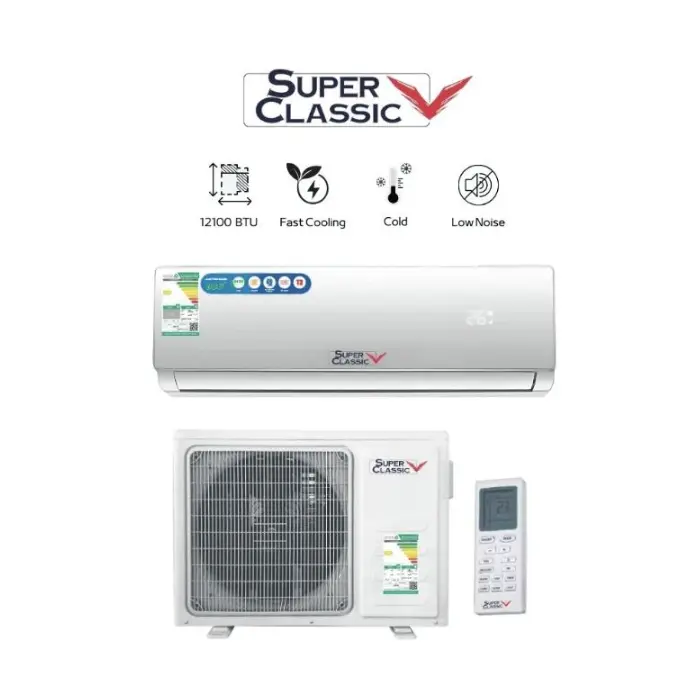 مكيف سوبر كلاسيك سبلت 12100 وحدة – (بارد) SCSP-12C مكيف سوبر كلاسيك سبلت